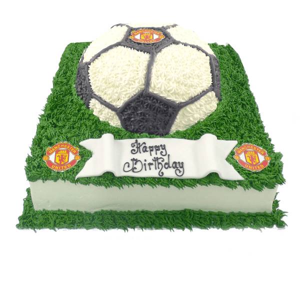 Buy/Send Football Shape Fondant Cake Online » Free Delivery In Delhi NCR »  Ryan Bakery
