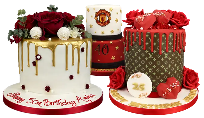 Fondant Cakes - Eggless Cake Shop