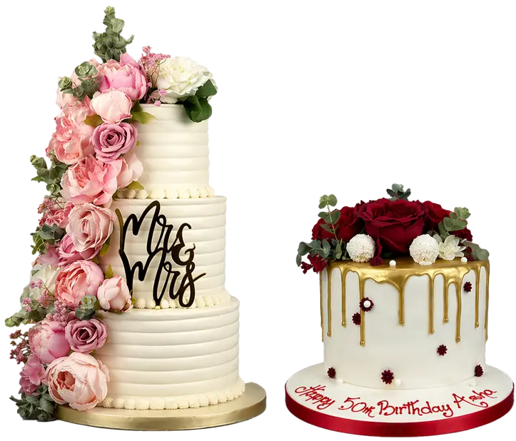 Luxury Wedding Cakes - Eggless Cake Shop